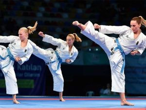 Martial arts training at home